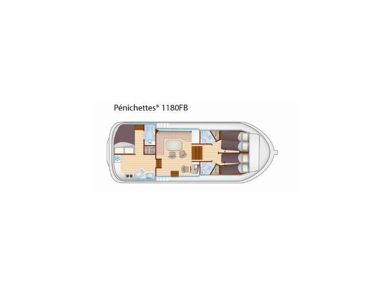 Aquatravel Penichette1180FB Plan